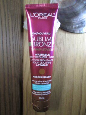 L'Oreal Sublime Bronze Washable Body Bronzer Lotion in Medium